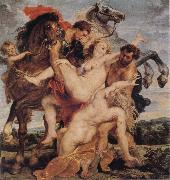 The Rape of the Daughters of Leucippus Peter Paul Rubens